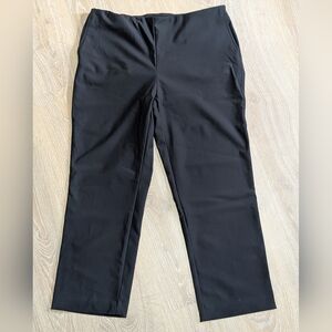 Christian Siriano Black Straight Leg Trousers Women's 12